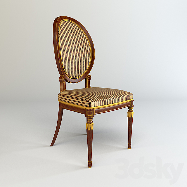 Classic Chair 3DSMax File - thumbnail 1