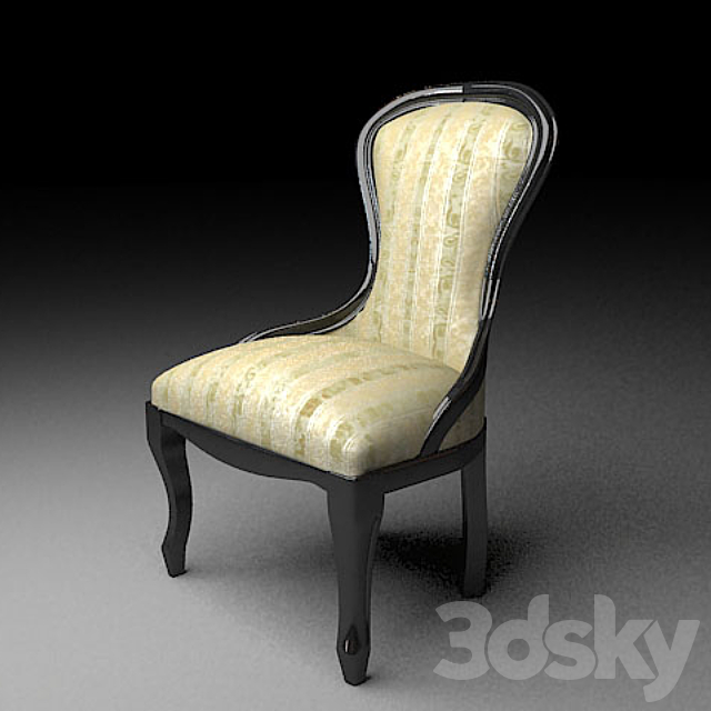 Classic Chair 3DSMax File - thumbnail 1