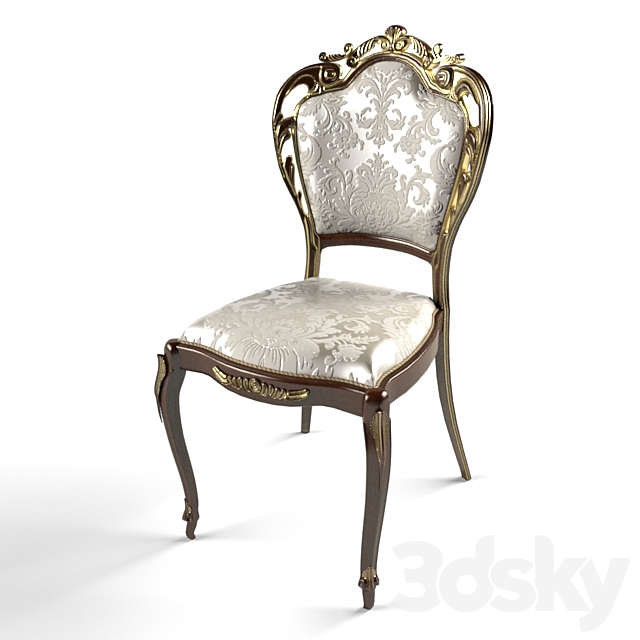 Classic chair 3DSMax File - thumbnail 1