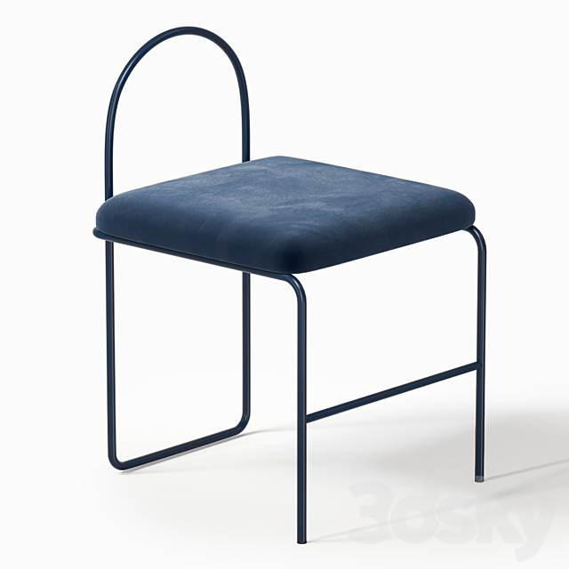 Classic loft chair 3DSMax File - thumbnail 2