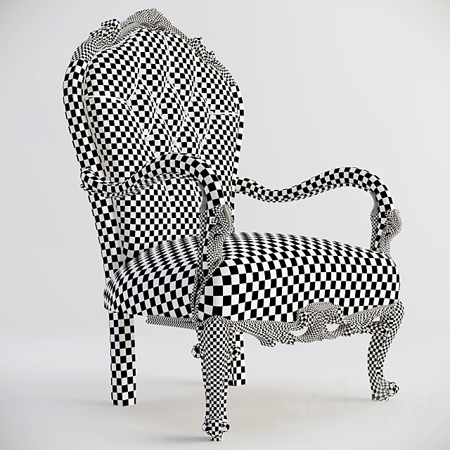 Classic_CHair 3DSMax File - thumbnail 2