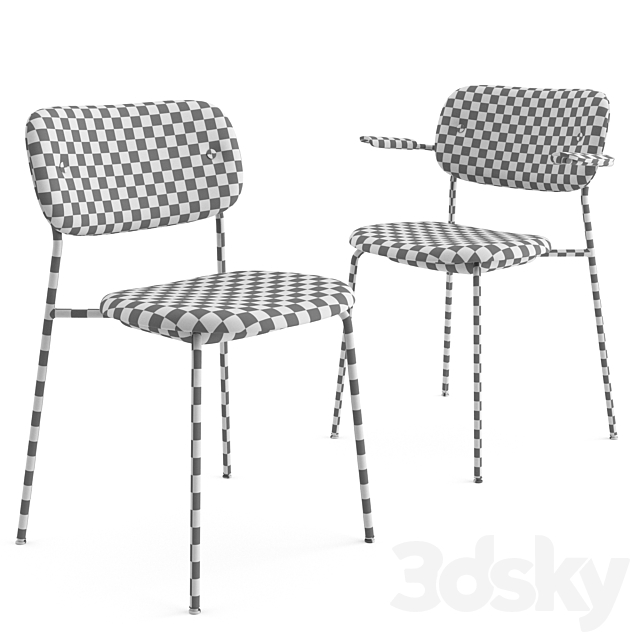 Co Chair by Menu 3DSMax File - thumbnail 2