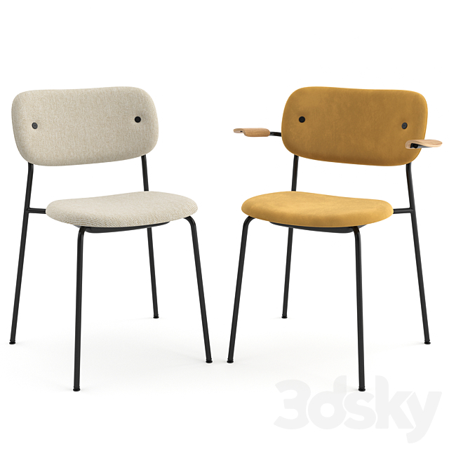 Co Chair by Menu 3DSMax File - thumbnail 4