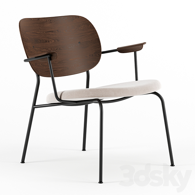 Co lounge chair by Menu 3DS Max Model - thumbnail 1