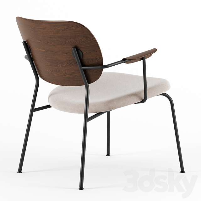 Co lounge chair by Menu 3DS Max Model - thumbnail 2