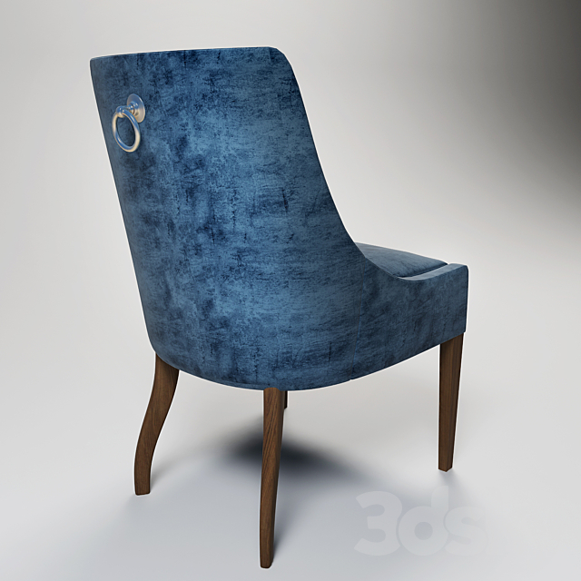 Coco dining chair 3DS Max Model - thumbnail 2