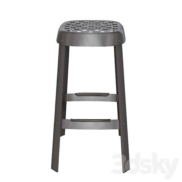 Connubia CB1958 Industrial Stool 3DSMax File - thumbnail 2