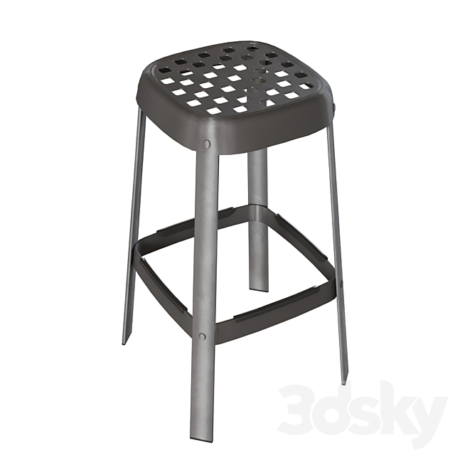 Connubia CB1958 Industrial Stool 3DSMax File - thumbnail 3