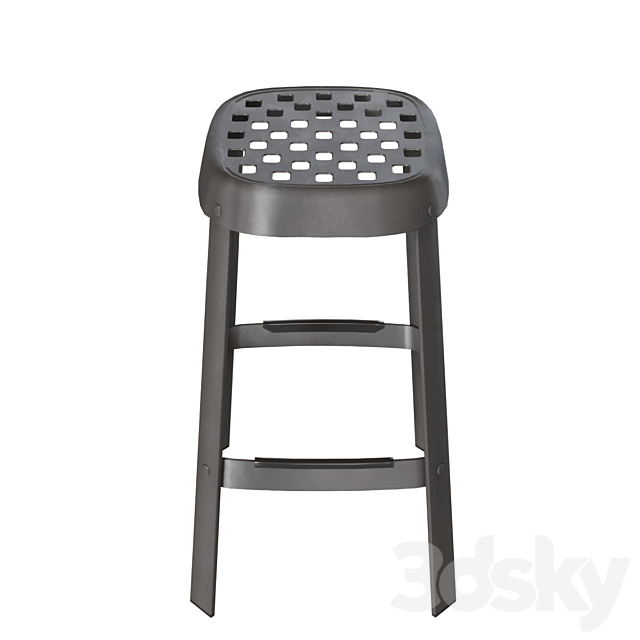 Connubia CB1958 Industrial Stool 3DSMax File - thumbnail 4