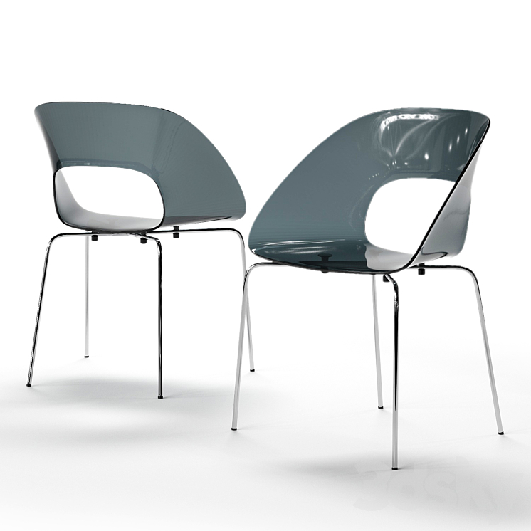 Contemporary Chair 01 3DS Max - thumbnail 1