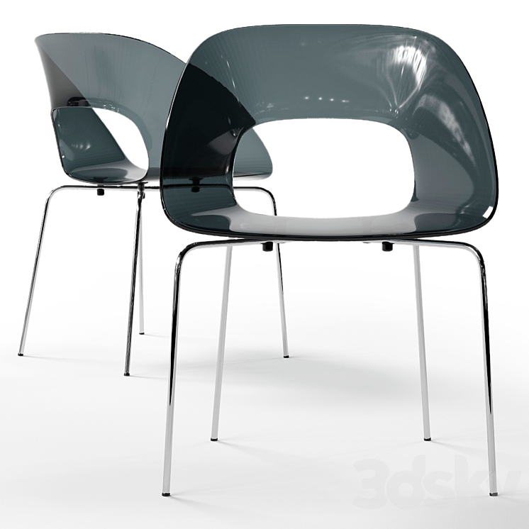 Contemporary Chair 01 3DS Max - thumbnail 2