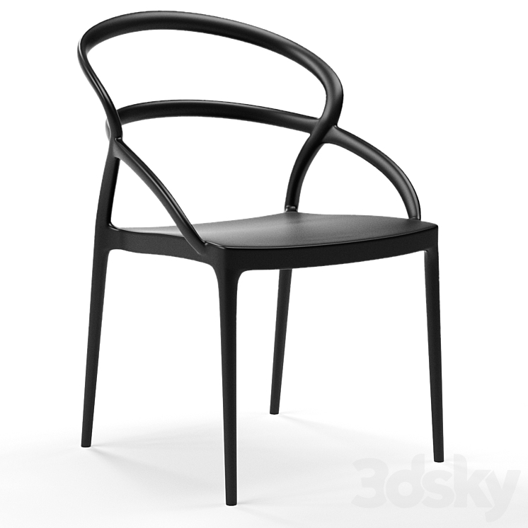 Contemporary Chair 03 3DS Max - thumbnail 2