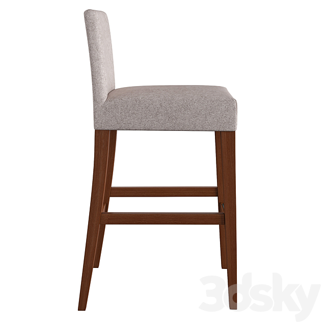 Copenhagen bar stool 3DS Max Model - thumbnail 3