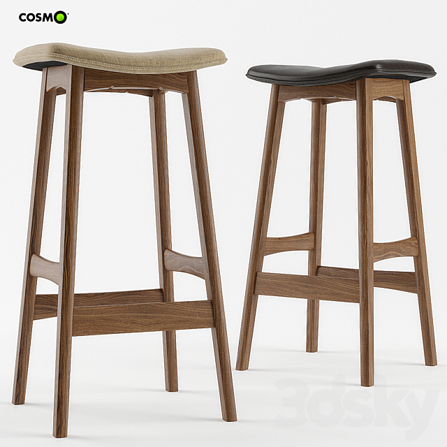 Cosmo – Barstool Allegra 3DSMax File - thumbnail 1