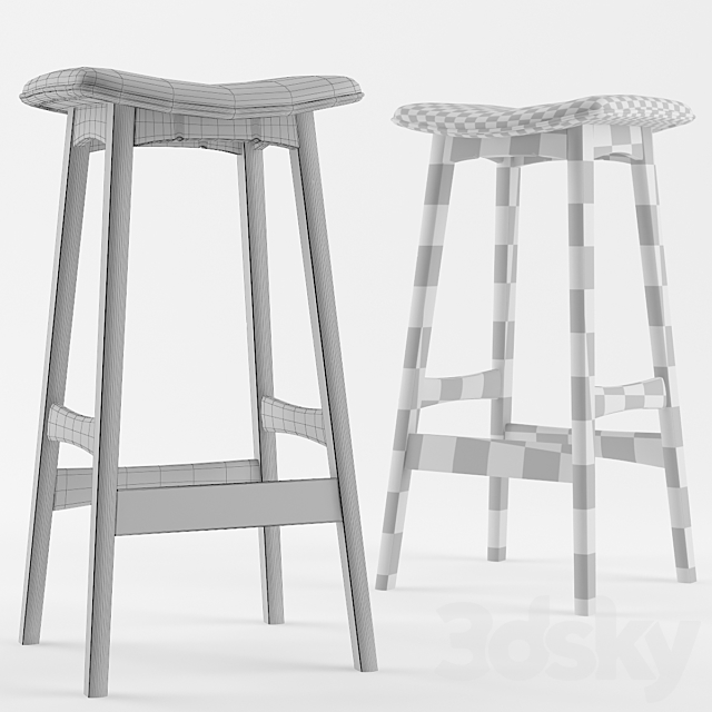 Cosmo – Barstool Allegra 3DSMax File - thumbnail 3