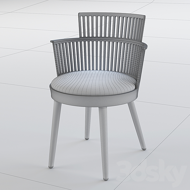 Cosmo Trinidad Chair 3DSMax File - thumbnail 2