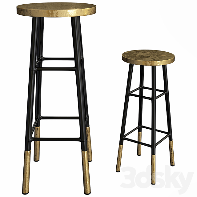 Counter Stools Emery 3DSMax File - thumbnail 1