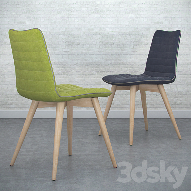 Cover Chair 3DS Max Model - thumbnail 2