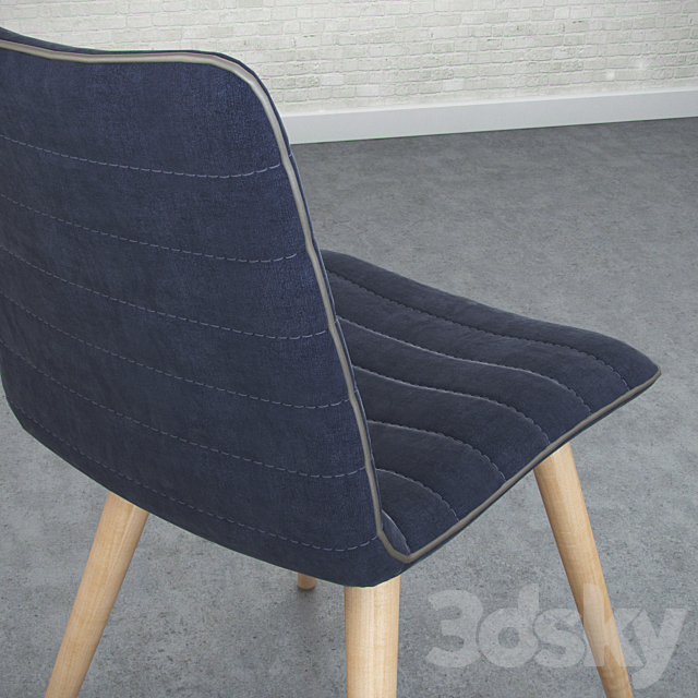 Cover Chair 3DS Max Model - thumbnail 3