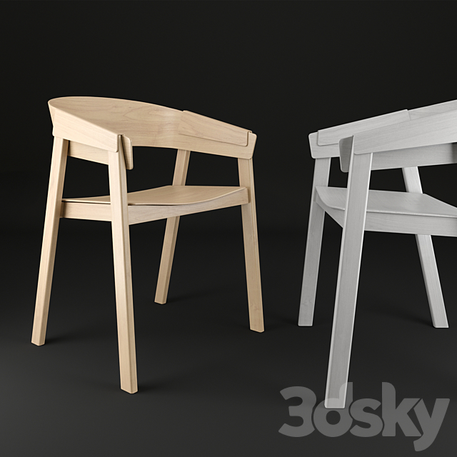 Cover Lounge Chair 3DS Max Model - thumbnail 3