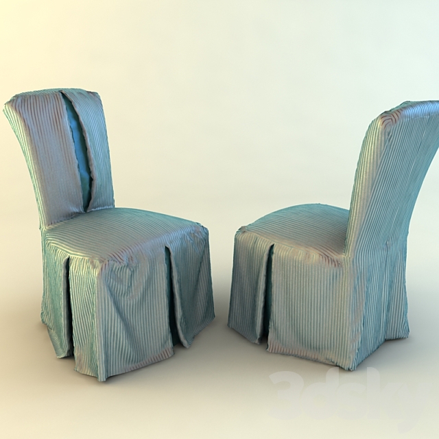 Cover on Chair 3DSMax File - thumbnail 1