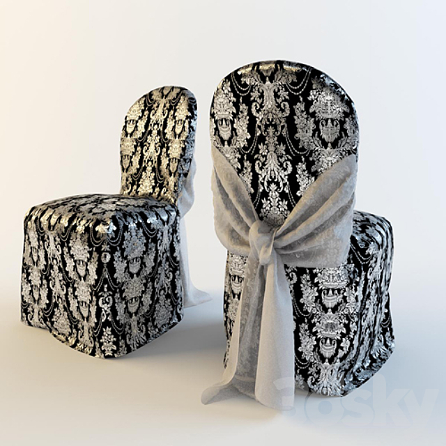 cover on Chair 3DSMax File - thumbnail 1