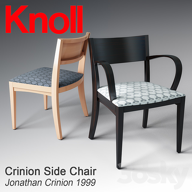 Crinion Side Chair 3ds Max - thumbnail 1