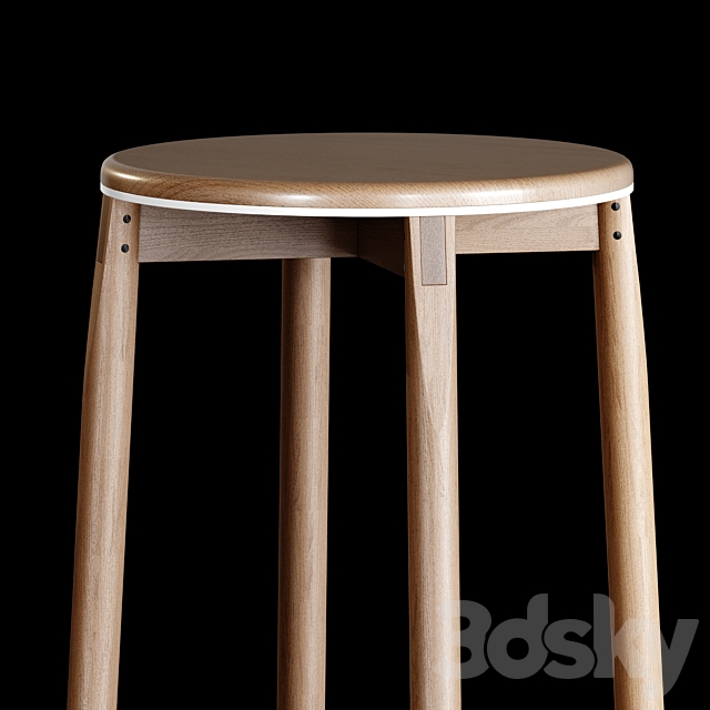 Crop bar stool 3DSMax File - thumbnail 3