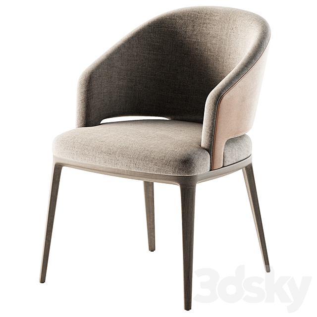 Crop Konyshev chair 3ds Max - thumbnail 1