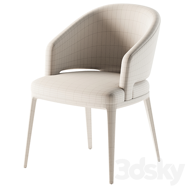 Crop Konyshev chair 3ds Max - thumbnail 3