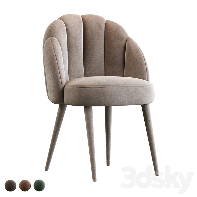 Daisy Chair 3DSMax File - thumbnail 1