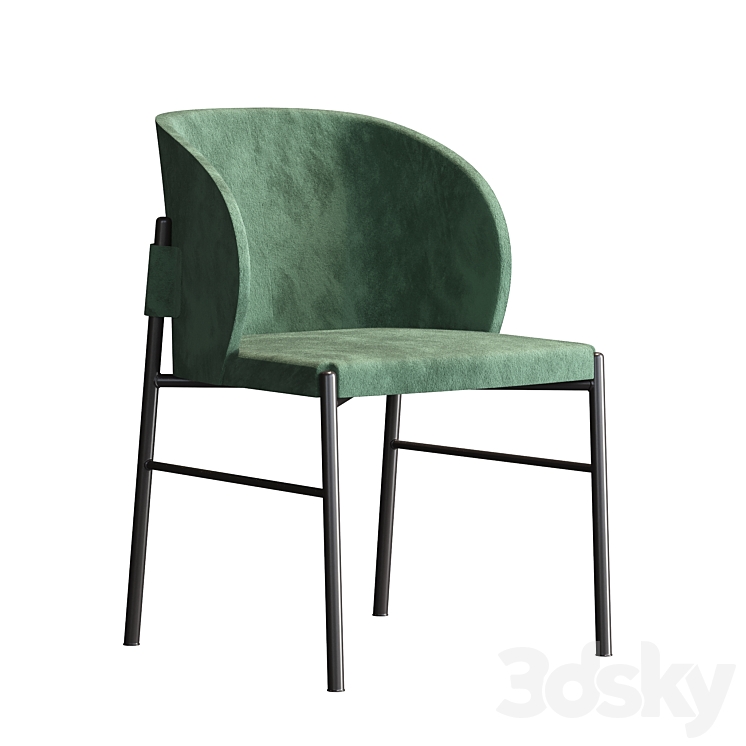 Dall’agnese Supernova Chair 3DS Max Model - thumbnail 1