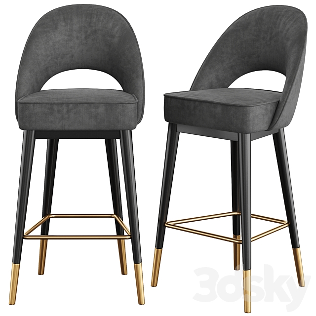 Danetti Clover Bar Stool 3DSMax File - thumbnail 1