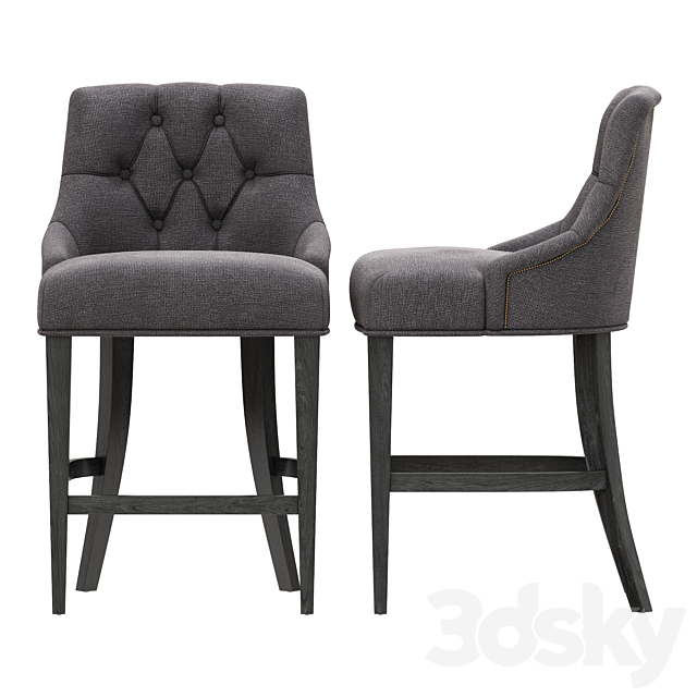 Dantone Home Bar Chair Preston 3ds Max - thumbnail 2