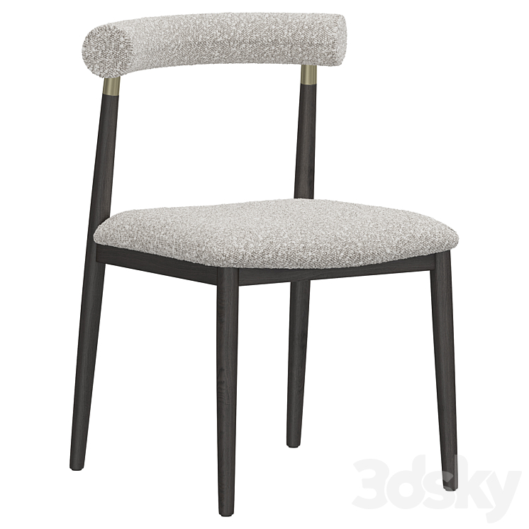 Dantone Home Chair Naomi boucle 3DS Max Model - thumbnail 1