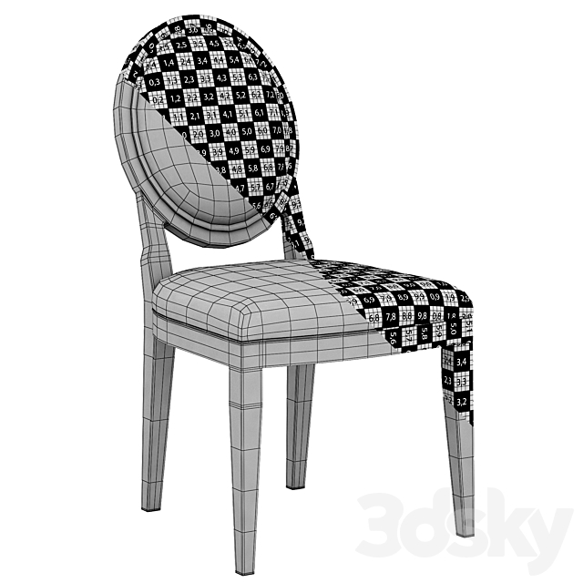 Dantone Home Eckington Chair 3DSMax File - thumbnail 5