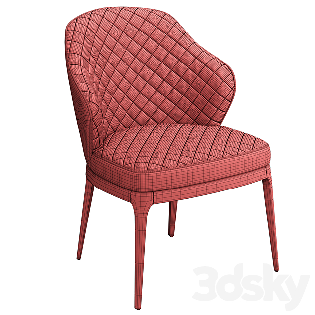 DEAN Chair 3DS Max Model - thumbnail 5