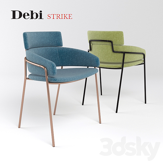 Debi Strike Armchair 3DSMax File - thumbnail 1