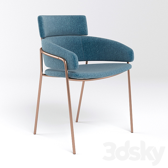 Debi Strike Armchair 3DSMax File - thumbnail 2