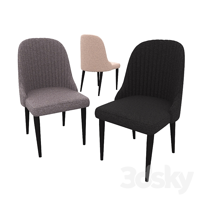 Deep House Bary Chair 3DSMax File - thumbnail 2