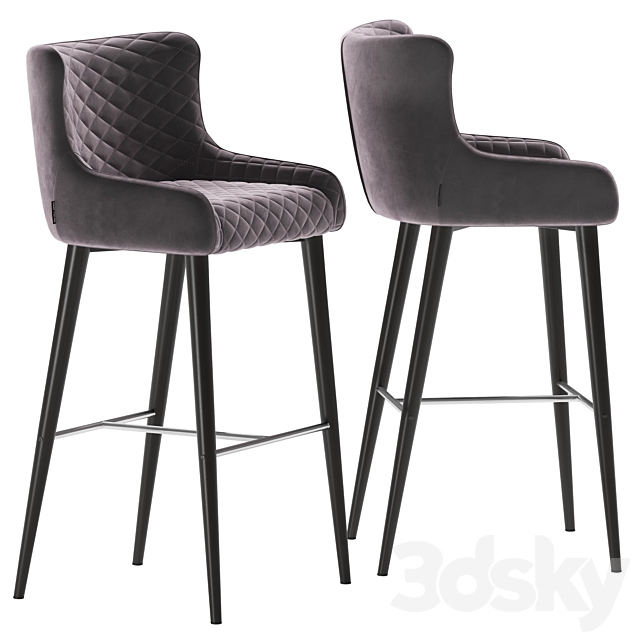 Deephouse bar chair Cindy 3DSMax File - thumbnail 2