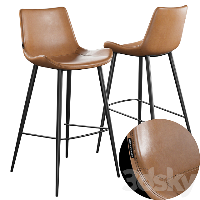 Deephouse Bar Chair Treviso 3DSMax File - thumbnail 1