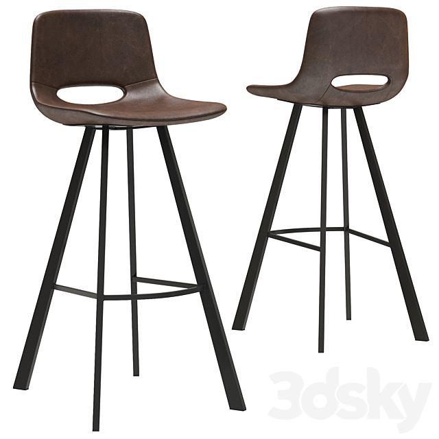 Deephouse Bar Stool Alicante 3ds Max - thumbnail 1