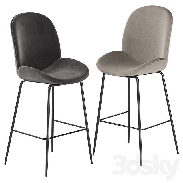 Deephouse Bar Stool San Remo 3DSMax File - thumbnail 1