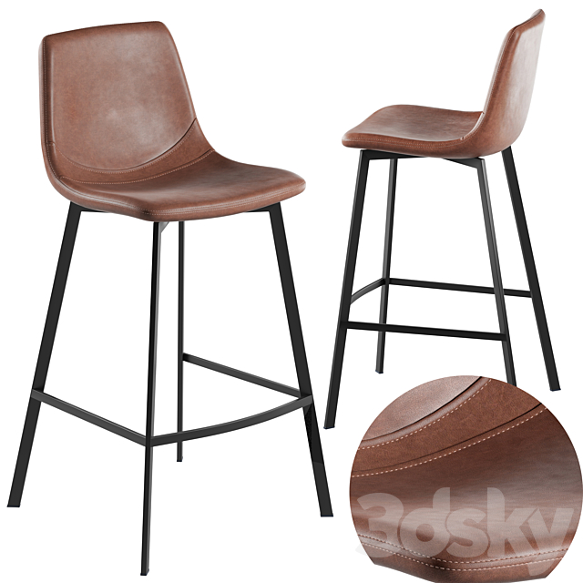 Deephouse barstool Dresden 3DSMax File - thumbnail 1