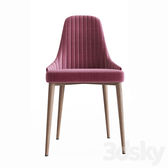 Deephouse Bary Dining Chair 3ds Max - thumbnail 3