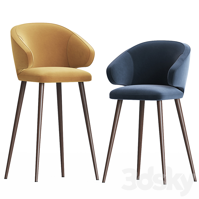 Deephouse Bilbao Chair Set 3DSMax File - thumbnail 2