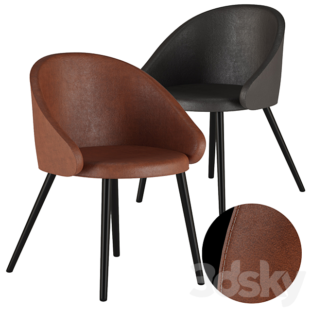 Deephouse Chair Biaritz 3DSMax File - thumbnail 1