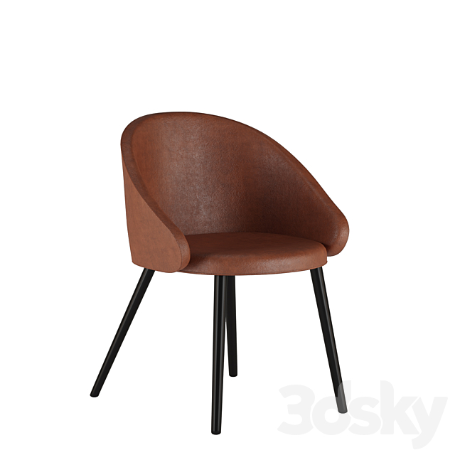 Deephouse Chair Biaritz 3DSMax File - thumbnail 2