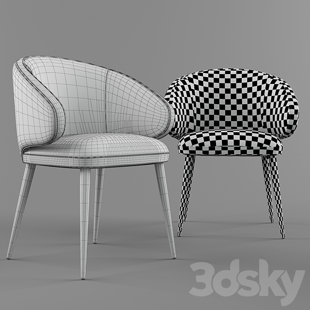 Deephouse. Chair BILBAO. 3DSMax File - thumbnail 3